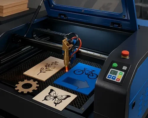 CO2 Laser – Lasern von Holz, Acryl und Karton